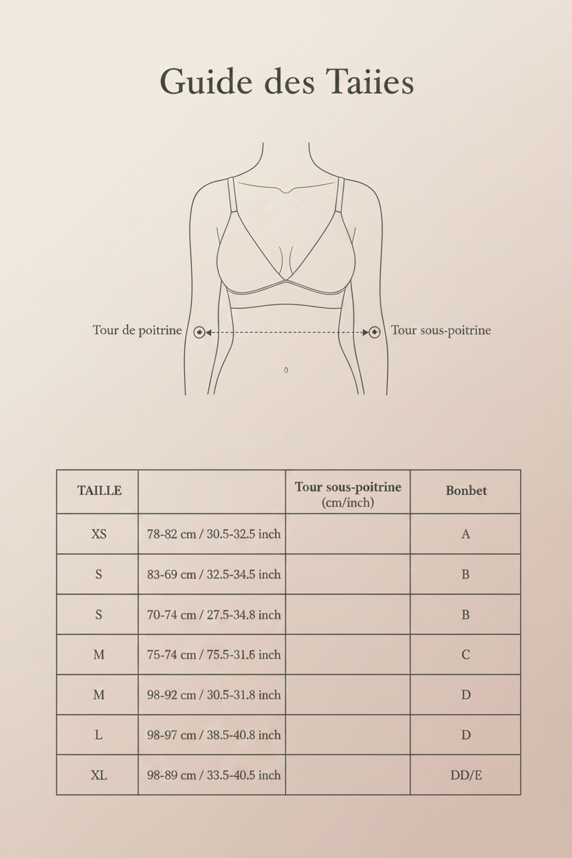 Soutien-gorge triangle en gelée